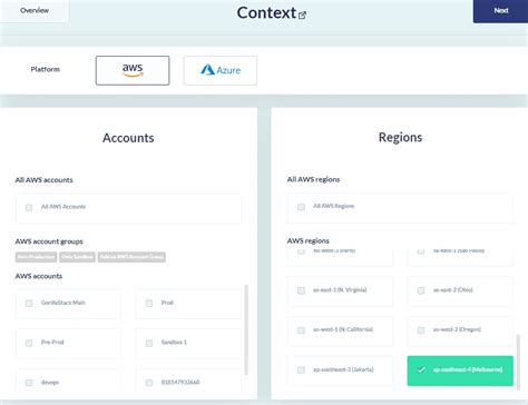 Enabling New AWS Regions :: Docs :: GorillaStack