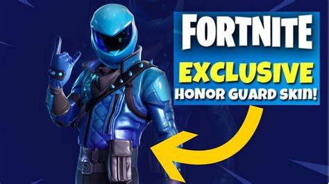 New Exclusive Fortnite Honor Guard Skin Showcase Reveal Fortnite