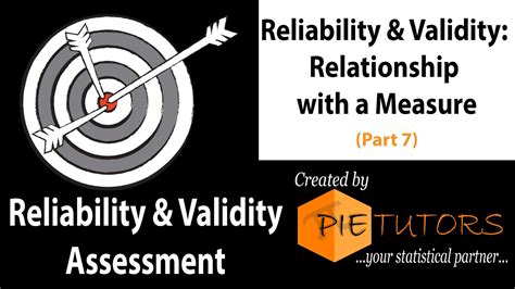 Reliability And Validity Relationship With A Measure Part 7 Of Course