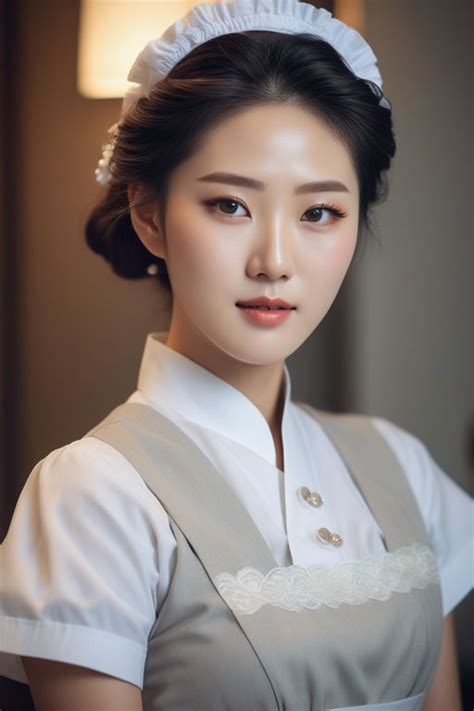 Portrait Photography Captures A Korean Maid Radiating Elegan By Александр Брусникин Playground