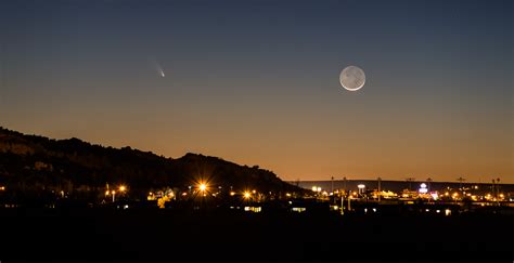 Pan Starrs Over Gallup Nm John Van T Land Sky Telescope Sky