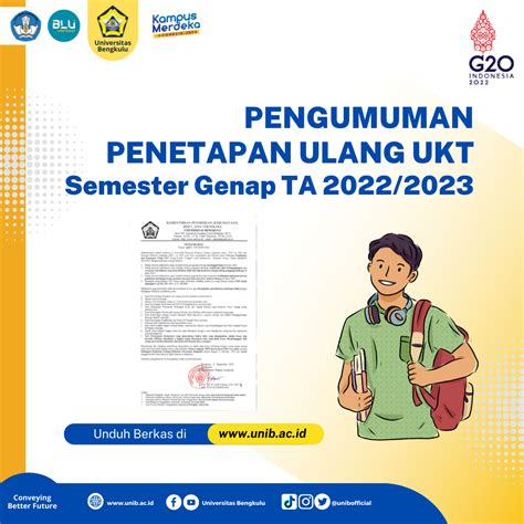 Pengumuman Penetapan Ulang Ukt Semester Genap Ta