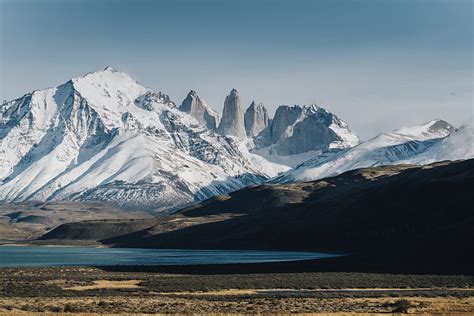 Icy Mountain Scenery Hd Wallpaper Peakpx