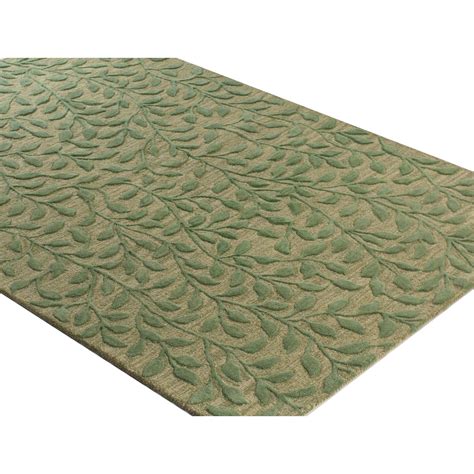 The Conestoga Trading Co Hand Tufted Light Green Area Rug And Reviews