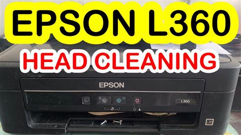 Epson L360 How To Manual Nozzle Check And Cleaning Without Computer Youtube