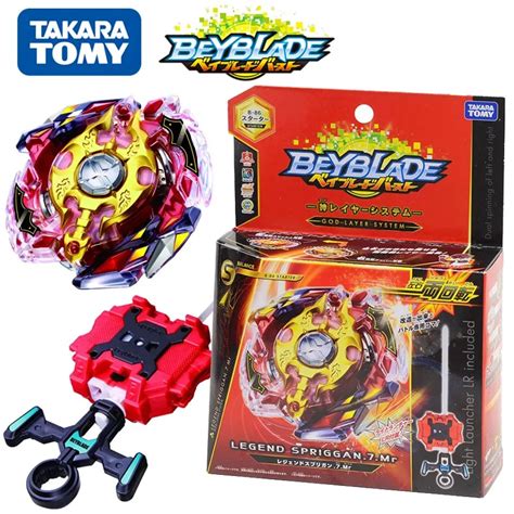 B 86 Starter Legend Spriggan 7 Merge With Launcherseatakara Tomybeyblade Burstgod Series