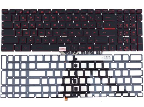 Deutsche Tastatur keyboard für MSI GV62 7RD 1626 GV62 8RC 035 GV62