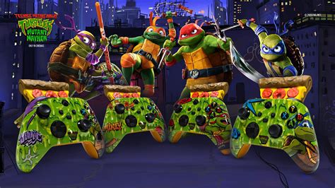 Der Erste Nach Pizza Duftende Controller Von Xbox TMNT Mutant Mayhem