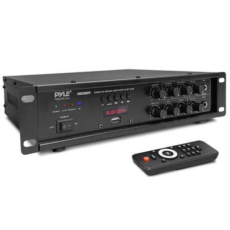 Pyle Bluetooth Home Pa Mixing Amplifier Pmx Ph Zoro