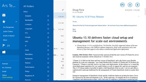 Review In Windows 81 Mail Is Finally Usable On Tablets And Desktops