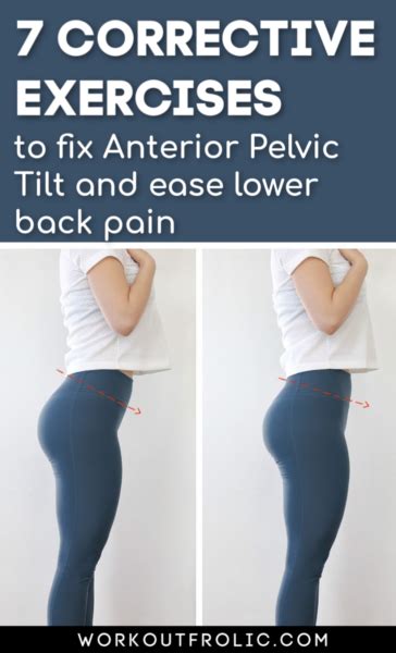 Anterior Pelvic Tilt Exercises To Fix A Painful Lower Back