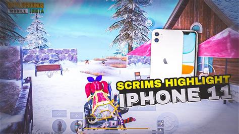 Scrims Highlightiphone Pro Smooth Fps Pubg Bgmi Test