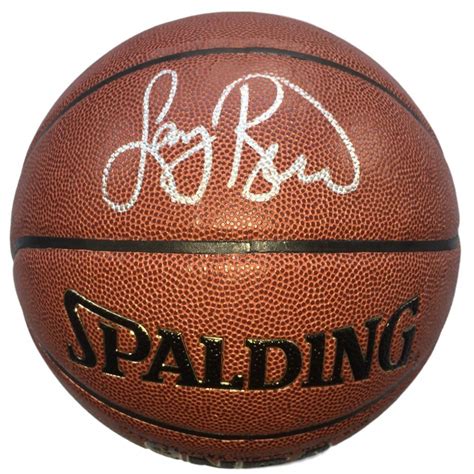 Larry Bird Signed Nba Basketball Beckett Coa Bird Hologram