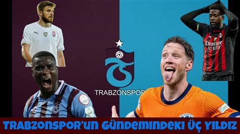 Trabzonsporun Gündemindeki Üç Yıldız Onuachu Weghorst Origi YouTube