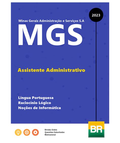 Apostila Mgs Assistente Administrativo 2023 Balcão De Concursos