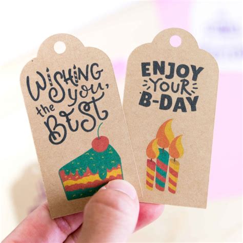 How To Make Gift Tags With Your Cricut Free Svg Templates