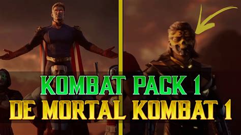 LAS FILTRACIONES DEL KOMBAT PACK 1 DE MK1 ERAN REALES Ermac OmniMan