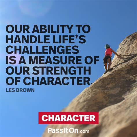 “Our ability to handle life’s challenges is a | The Foundation for a ...