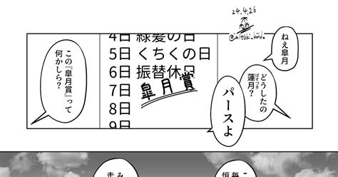 艦隊これくしょん 皐月「皐月賞」【蓮゜月】 近藤みつきのマンガ 漫画 艦これ パース艦隊これくしょん Pixiv