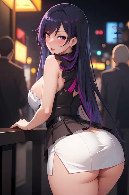 Premium Photo Beautiful Anime Girl Sexy Anime Woman Exhibitionism Concept