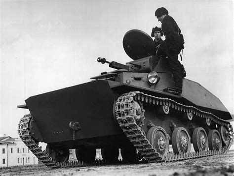 [Photo] T-40 light amphibious tank, date unknown | World War II Database
