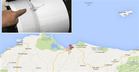 Un Temblor De Magnitud 4 9 Sacude El Caribe De Honduras