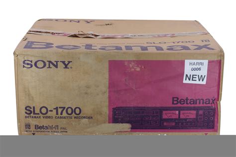 Sony SLO 1700 NEW BOXED VCRShop