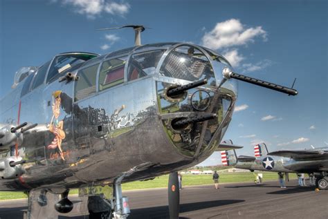 B 25 Lady Luck Nose Lady Luck A B 25 Bomber At The Air Flickr