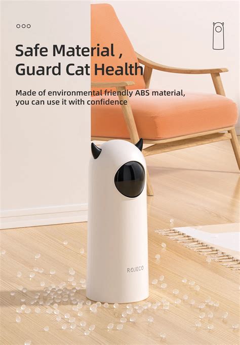 ROJECO Automatic Cat Toys Interactive Smart Teasing Pet LED Laser