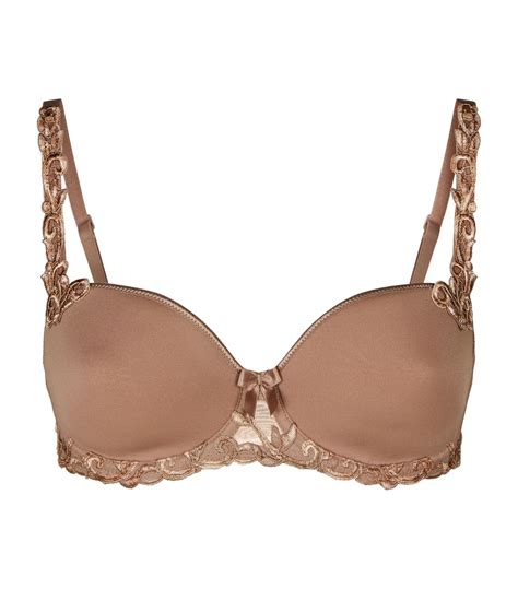 Simone Perele Andora 3d Moulded Bra In Brown Lyst