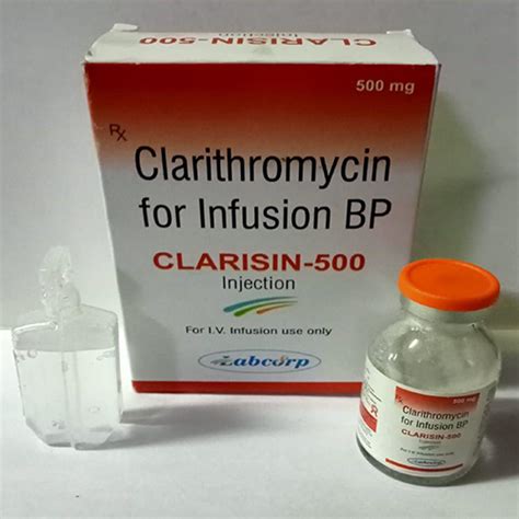 Mg Clarithromycin For Infusion Bp Keep In A Cool Dry Place At Best