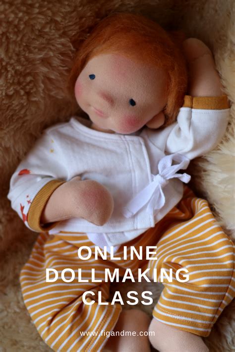 Take An Online Doll Making Class With Fabs From Fig And Me Doll