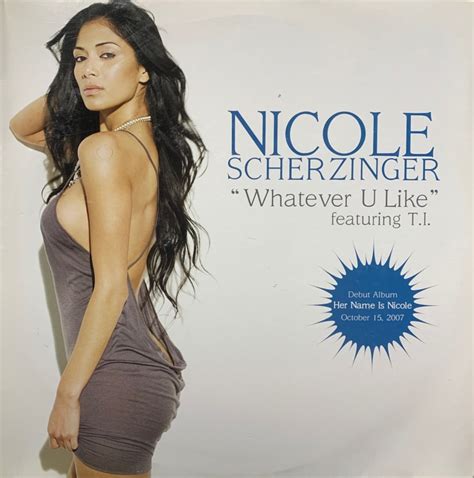 Lp Nicole Scherzinger Whatever U Like Featuring Ti Vinyl Single