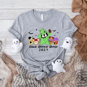 Oogie Boogie Bash 2024 Mickey Mouse Cosplay Shirt Not So Scary Disney