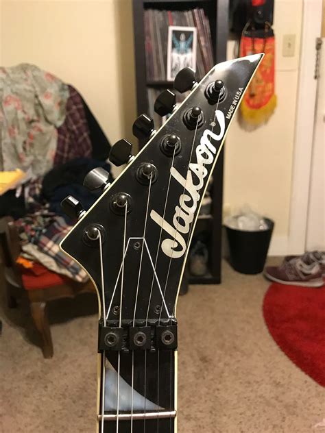 Jackson Warrior USA WR1 2014 Black | Reverb