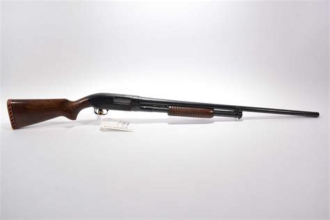 Winchester Model 12 12 Ga 2 3 4 Pump Action Shotgun W 30 Full Choke Bbl [ Blued Finish Just Sta