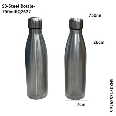 Silver Stainless Steel Vacuum Flask Water Bottle Capacity 750ml At Rs