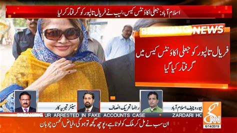 Fayyaz Ul Hassan Chohan S Analysis On Faryal Talpur S Arrest In Fake