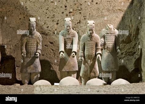 Xi'an Terracotta Warriors exhibition Stock Photo - Alamy