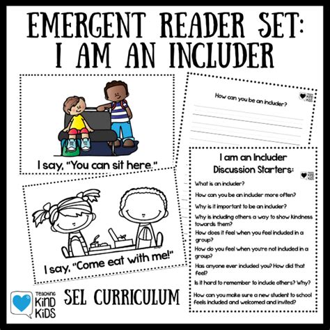 I Am An Includer Emergent Reader Coffee And Carpool Intentionally