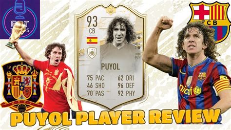 Puyol Prime Moments Player Review Fifa 21 Ultimate Team Youtube