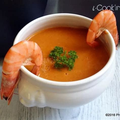 Bisque De Crevettes Recette I Cook In Guy Demarle