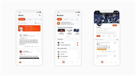 Ui Concept For Reddit App Ruidesign