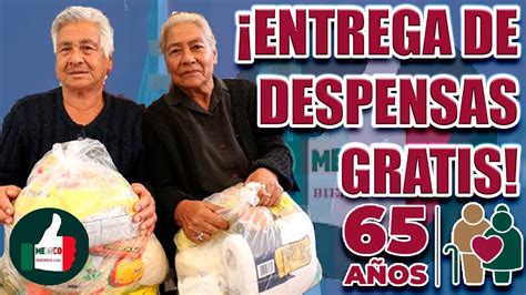 😱🔴¡atenciÓn Pensionado Del Bienestar😱🔴¡podrÁs Solicitar Una Despensa Gratis🤩👴 Youtube