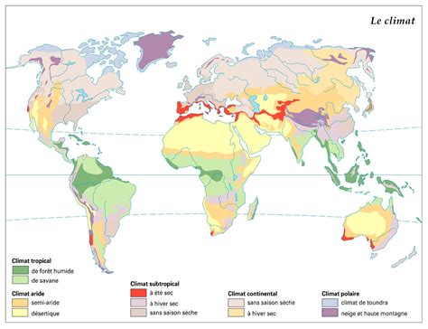 Le Climat Correspond Aux Conditions M T Orologiques Qcm N