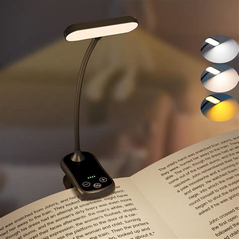 Glocusent Upgraded Led Neck Reading Light Rotatable Book Light