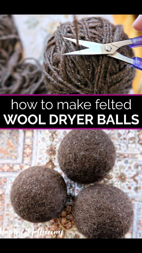 How To Make Wool Dryer Balls Artofit