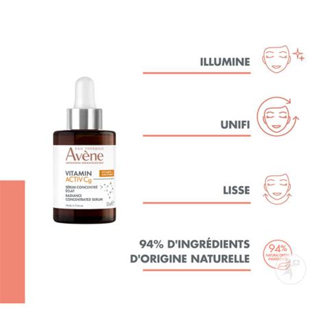 Avène Vitamine Activ Cg Sérum Correcteur Éclat 30ml Newpharma