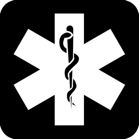 Paramedic Logo Emergency Medical Technician Sign Emt Ems Decal Car