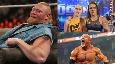 Wwe Rumor Roundup Brock Lesnar Finishing Up Goldberg S Status Ronda